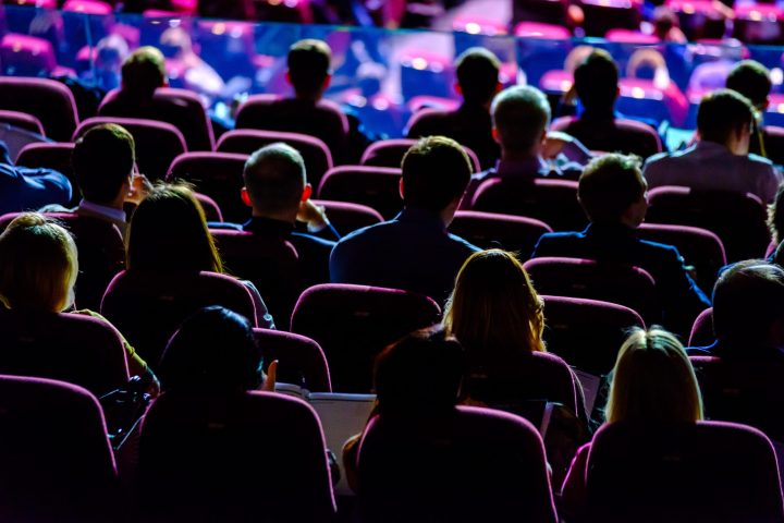 Audience at conference hall